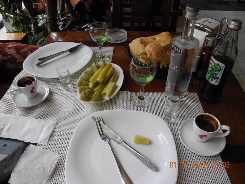 Ресторан в Тбилиси.