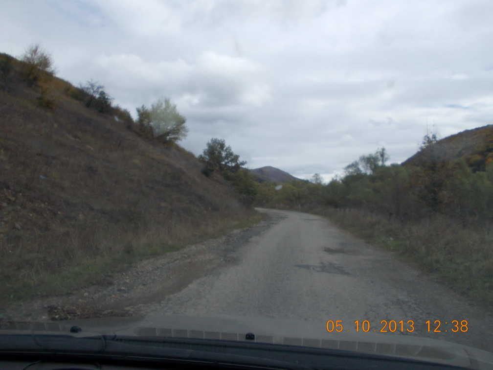 Грузия, дорога от Тбилиси к Армении.